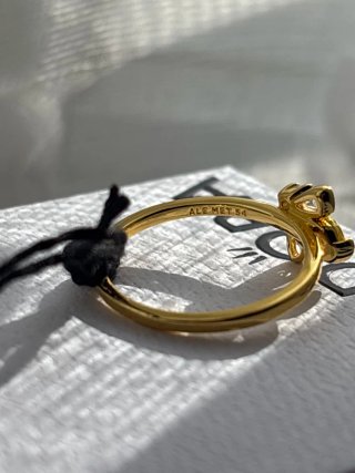 Anillo Pandora Abeja y Miel