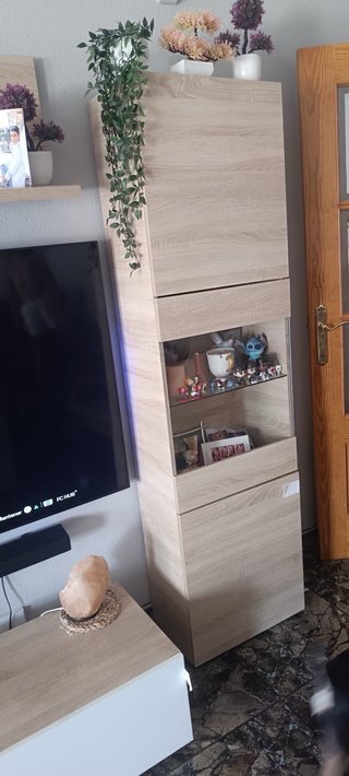 Mueble salón blanco y , esta como nuevo