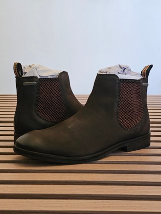 Botas Chelsea Superdry Hombre Marrones