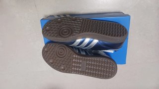 Adidas Samba JP Silver Metallic Blue