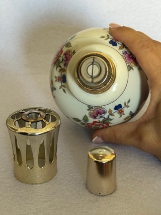 Berger profumatore ceramica floreale