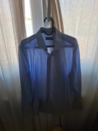 Camisa Paco Cecilo Talla L Azul
