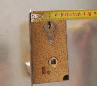Cerradura sobreponer ABC 56 BP/60 izquierda