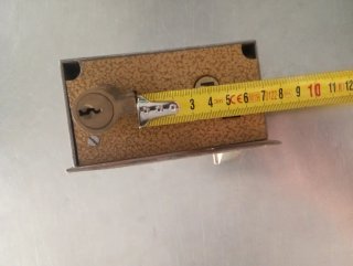 Cerradura sobreponer ABC 56 BP/60 izquierda