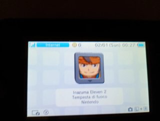 Gioco Nintendo Ds Inazuma Eleven 2 Tempesta Fuoco
