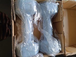 Mancuernas de neopreno 3kg ( Par) Nuevas.