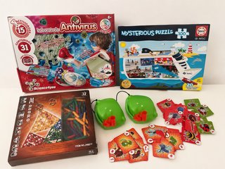 Lote 4 juegos educativos y de mesa