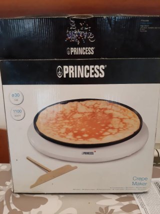 Crepera Princess 30cm 1100W