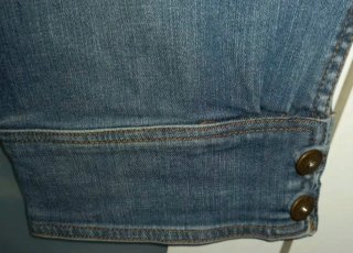 Pantalón vaquero bermuda capri
