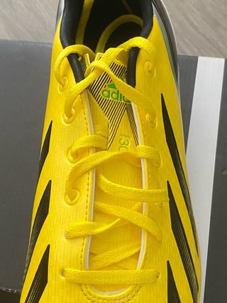 Botas de fútbol Adidas F30 TRX AG Amarillas