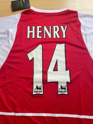 Camiseta Arsenal Retro Henry Talla XL Nike