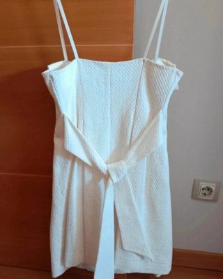 VESTIDO CON LAZO