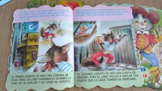 5 cuentos bilingües inglés-español