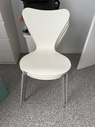 Sillas Ondarreta blancas (4 unidades)