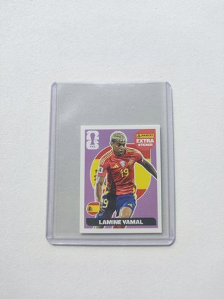 Lamine Yamal Panini FIFA World Cup 2026 Extra Stic