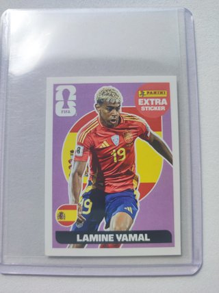 Lamine Yamal Panini FIFA World Cup 2026 Extra Stic