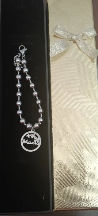 Pulsera mensaje ACERO