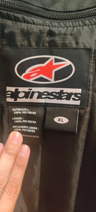 Chaqueta y Pantalón Moto Alpinestars Cordura Negra