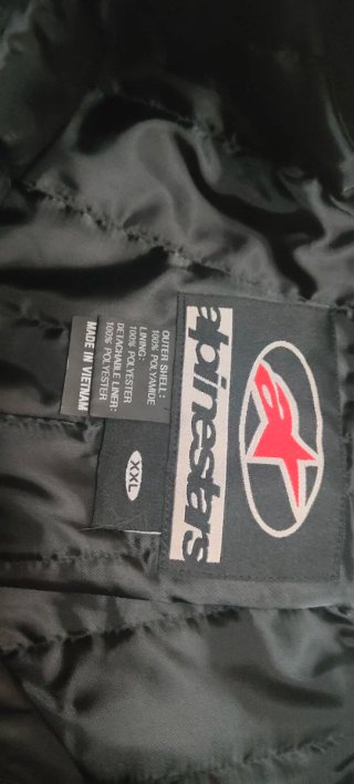Chaqueta y Pantalón Moto Alpinestars Cordura Negra