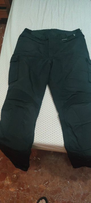 Chaqueta y Pantalón Moto Alpinestars Cordura Negra