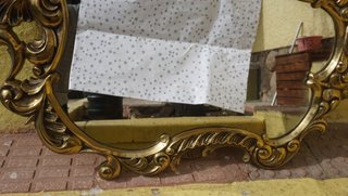 Espejo ornamentado Bronce Antiguo 87x66cm - 13kg