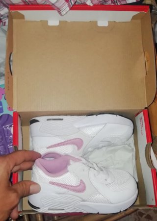 Nike Air Max Excee Talla 25 Infantil Blancas