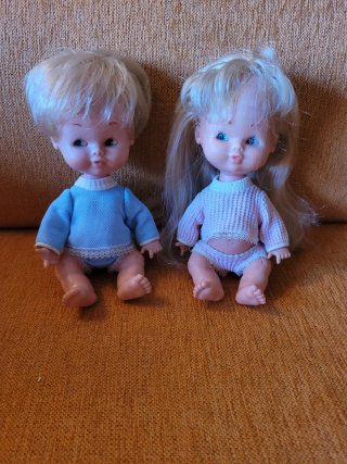 Muñecos Famosa Bebé Rubios