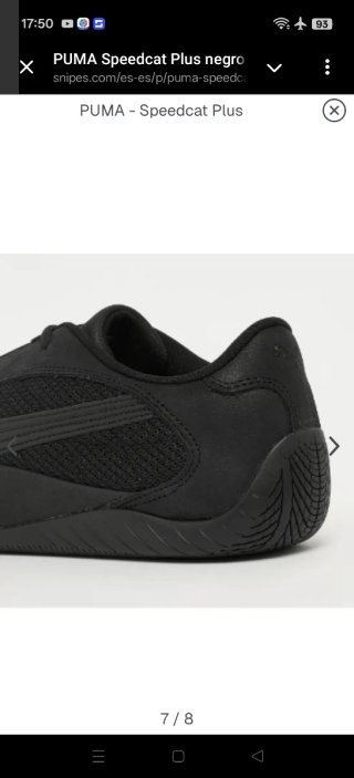 Zapatillas Puma Speedcat Plus Negras 43 y 44