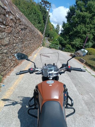 Macbor Xr1 125 Marrón