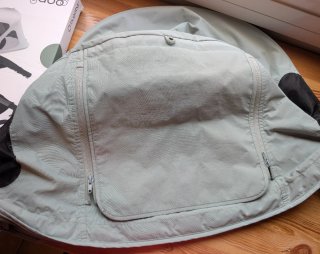 Capota ventilada Bugaboo verde pino