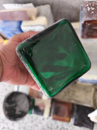 Bloques de vidrio soplado para ventanas
