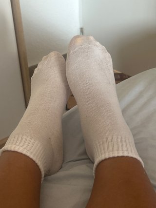 Calcetines blancos talla única