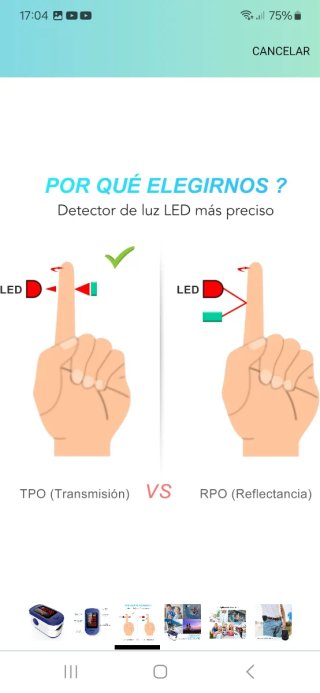 Pulsioxímetro Profesional nueva precintada