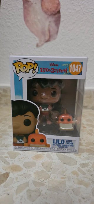 Funko Pop Lilo & Stitch 1047 Lilo con Pudge