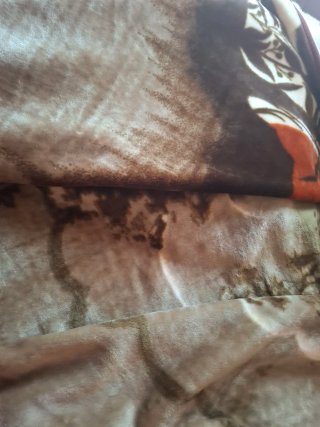 Manta de forro polar con estampado de animales