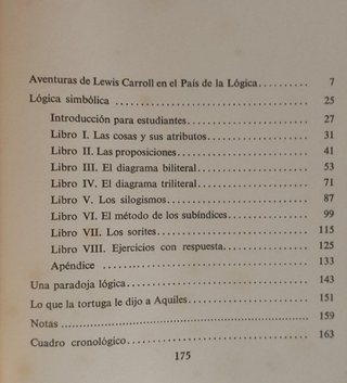 LIBRO EL JUEGO DE LA LOGICA,LEWIS CARROLL