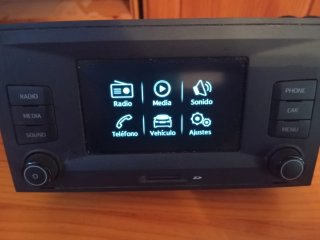 Pantalla radio Seat Ibiza 6p