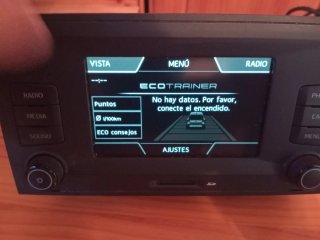 Pantalla radio Seat Ibiza 6p
