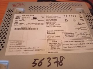 Pantalla radio Seat Ibiza 6p