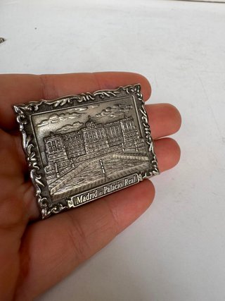 Lote 3 Placas Souvenir Madrid Vintage