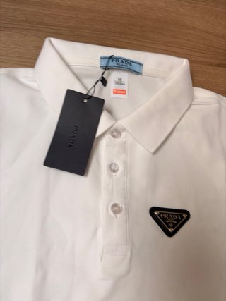 Polo Prada Blanco Talla M Nuevo