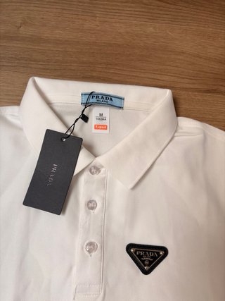 Polo Prada Blanco Talla M Nuevo