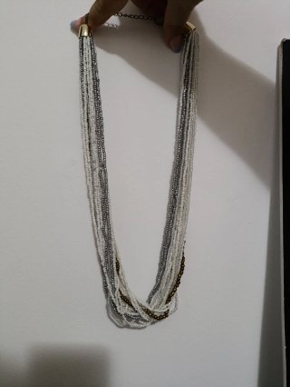 Set gioielli perle e metallo