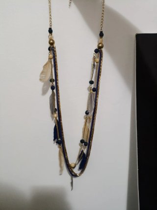 Set gioielli perle e metallo