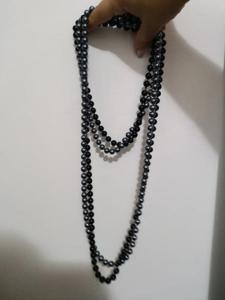 Set gioielli perle e metallo