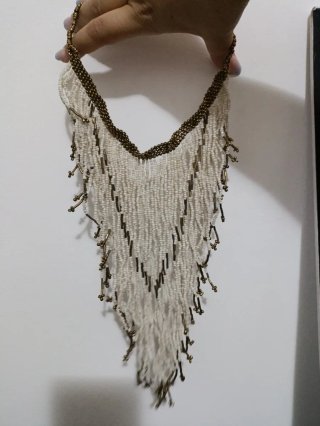Set gioielli perle e metallo
