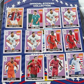 Colección cromos Panini FIFA Extra
