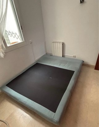 Sofá cama de 2 plazas verde agua maisons du monde