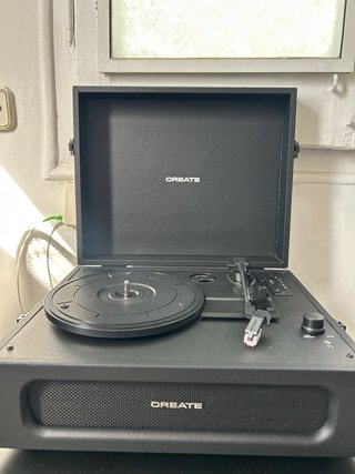 Tocadiscos CREATE Retro Bluetooth USB SD