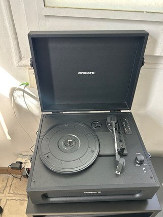 Tocadiscos CREATE Retro Bluetooth USB SD